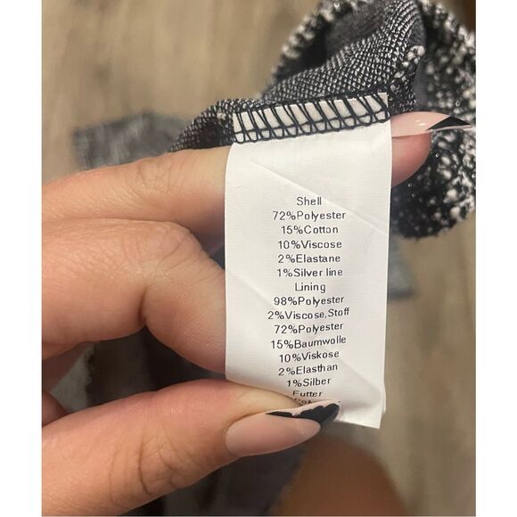 Grace Karin Black and White Cap Sleep Dress Medium New - Picture 6 of 6